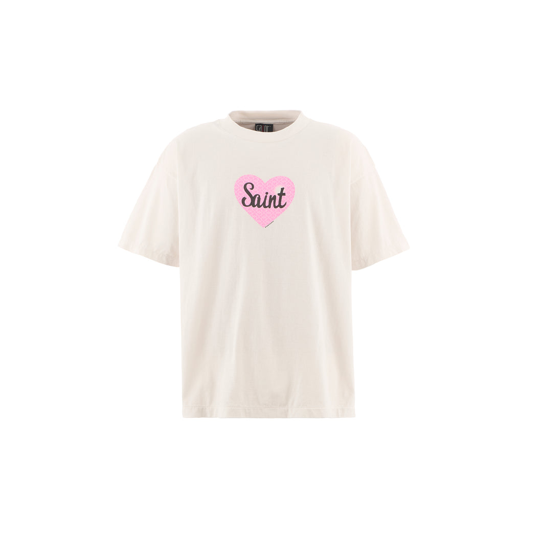 SS TEE/HEART SAINT