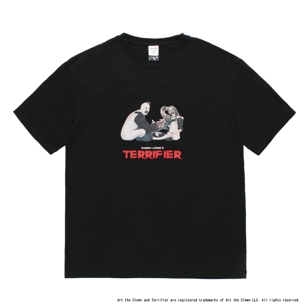 TERRIFIER / WASHED HEAVY WEIGHT CREW NECK T-SHIRT ( TYPE-3 )