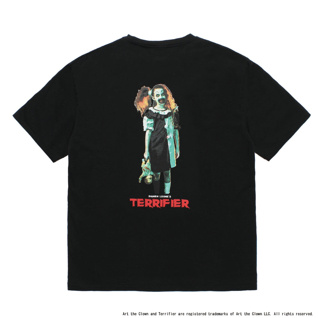TERRIFIER / WASHED HEAVY WEIGHT CREW NECK T-SHIRT ( TYPE-4 )
