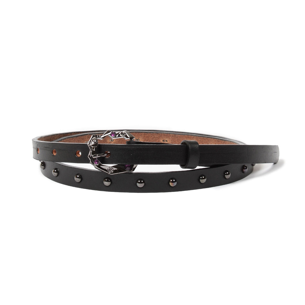 WOLF'S HEAD / LEATHER BELT ( TYPE-1 )