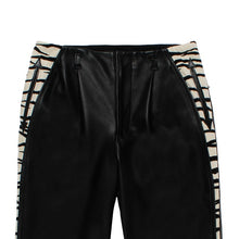 画像をギャラリービューアに読み込む, WOLF&#39;S HEAD / LEATHER ROCKABILLY PANTS
