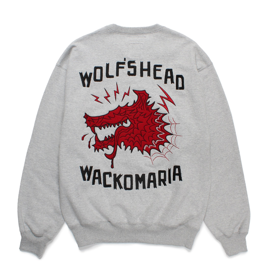 WOLF'S HEAD / HEAVY WEIGHT CREW NECK SWEAT SHIRT