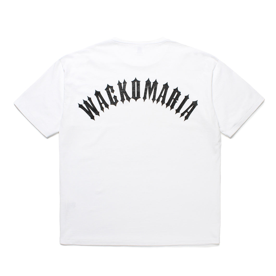 WASHED HEAVY WEIGHT CREW NECK T-SHIRT ( TYPE-1 )