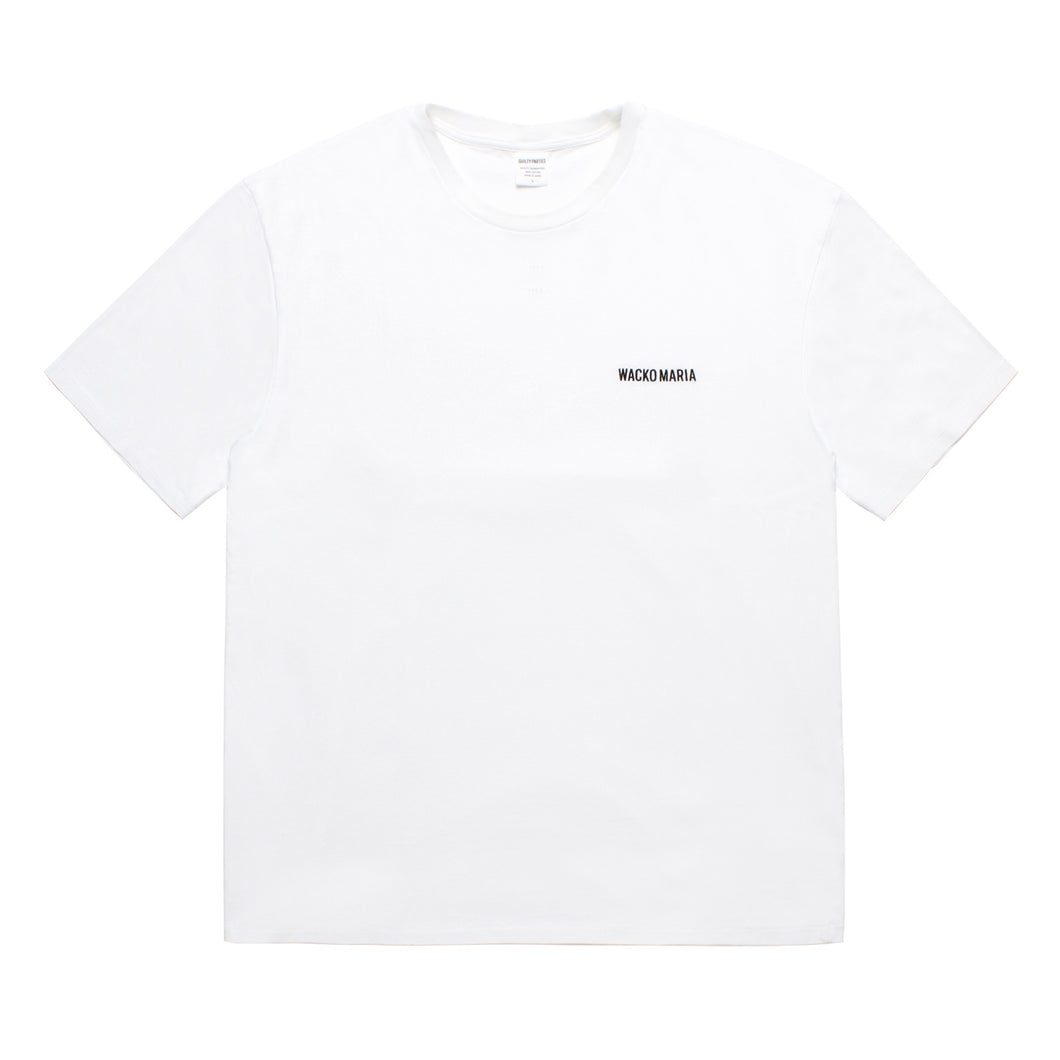 WASHED HEAVY WEIGHT CREW NECK T-SHIRT