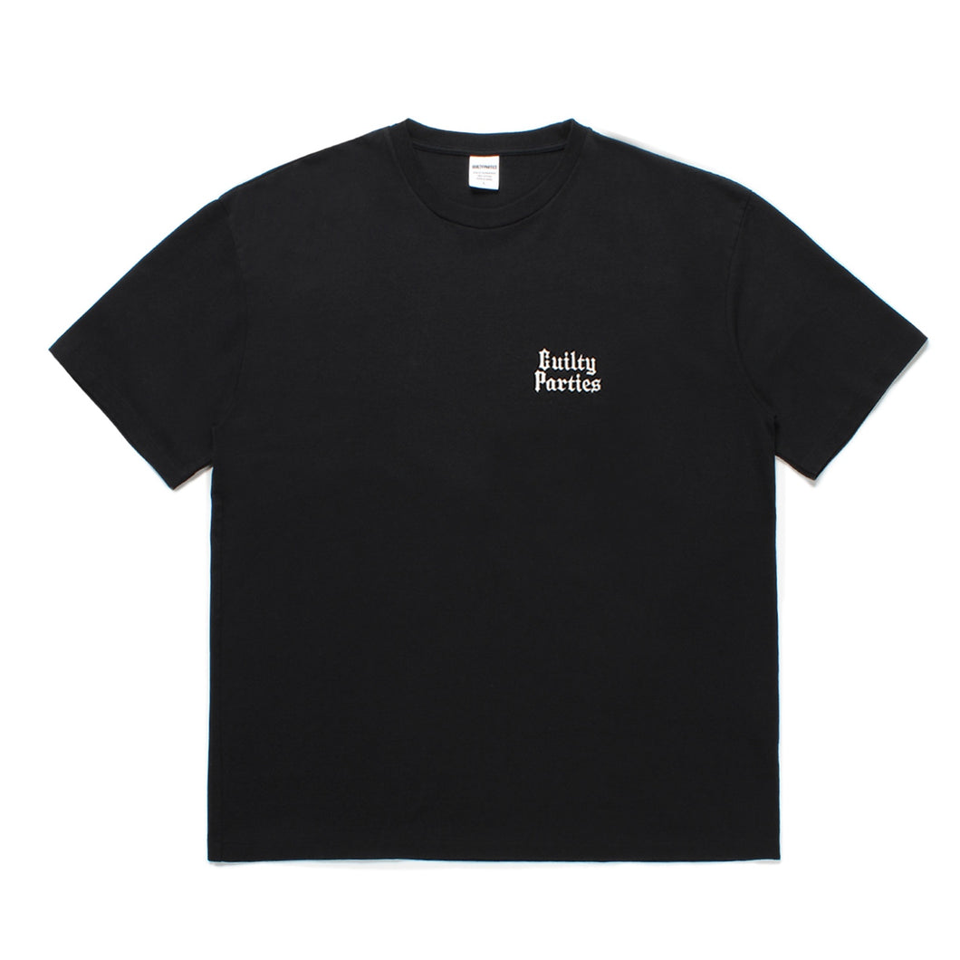 WASHED HEAVY WEIGHT CREW NECK T-SHIRT ( TYPE-5 )