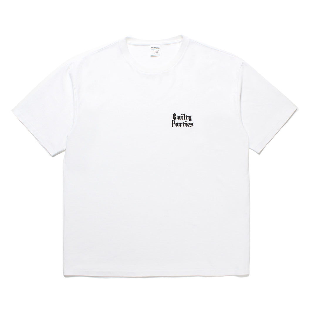 WASHED HEAVY WEIGHT CREW NECK T-SHIRT ( TYPE-5 )