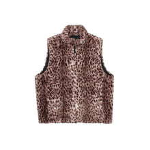 画像をギャラリービューアに読み込む, WILD THINGS / LEOPARD FUR HAPPY VEST ( TYPE-2 )
