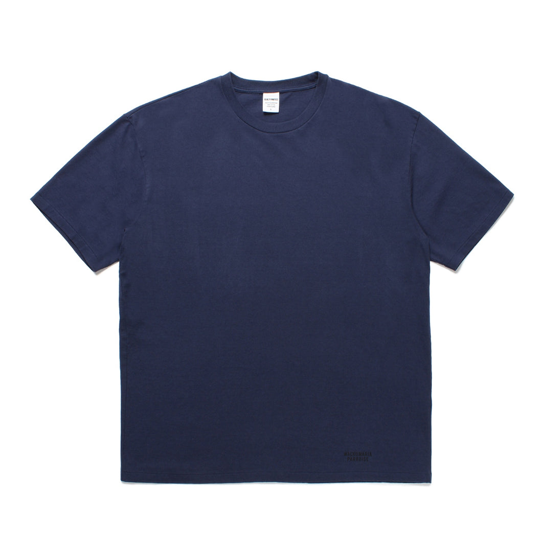 WASHED HEAVY WEIGHT CREW NECK T-SHIRT ( TYPE-9 )
