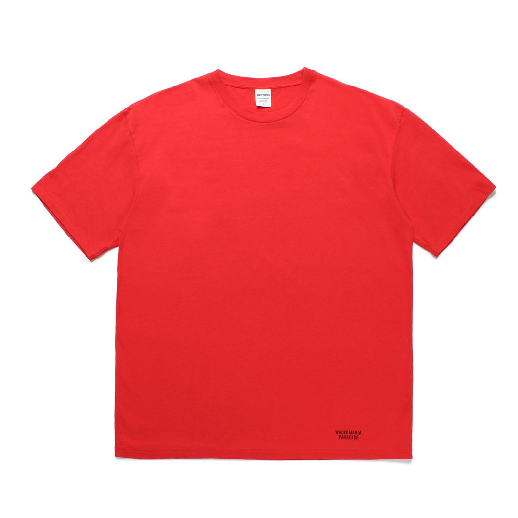 WASHED HEAVY WEIGHT CREW NECK T-SHIRT ( TYPE-9 )