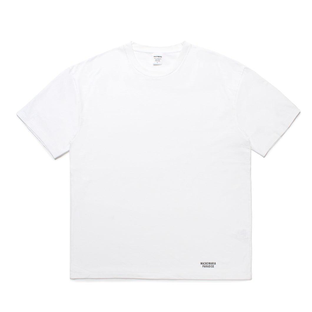 WASHED HEAVY WEIGHT CREW NECK T-SHIRT ( TYPE-9 )