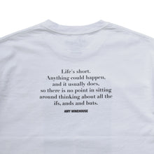画像をギャラリービューアに読み込む, Amy Winehouse "Profile" Photo S/S Tee
