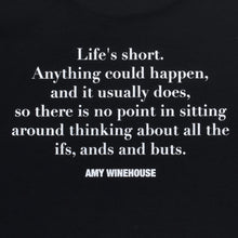 画像をギャラリービューアに読み込む, Amy Winehouse "Profile" Photo S/S Tee

