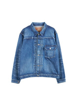 画像をギャラリービューアに読み込む, DENIM JACKET HARD WASH MMY
