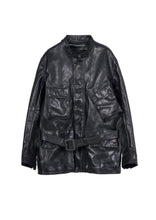 画像をギャラリービューアに読み込む, HORSE LEATHER COAT VINTAGE W
