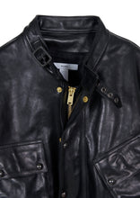 画像をギャラリービューアに読み込む, HORSE LEATHER COAT VINTAGE W
