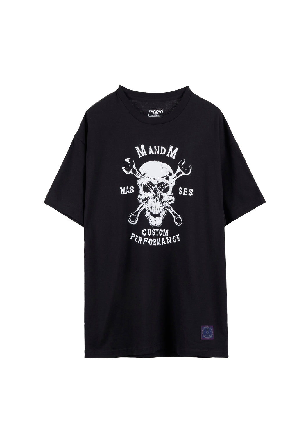 M&M × MASSES T-SHIRT SKULL WRNCH
