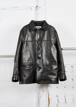 画像をギャラリービューアに読み込む, LEATHER CAR COAT Y&#39;S
