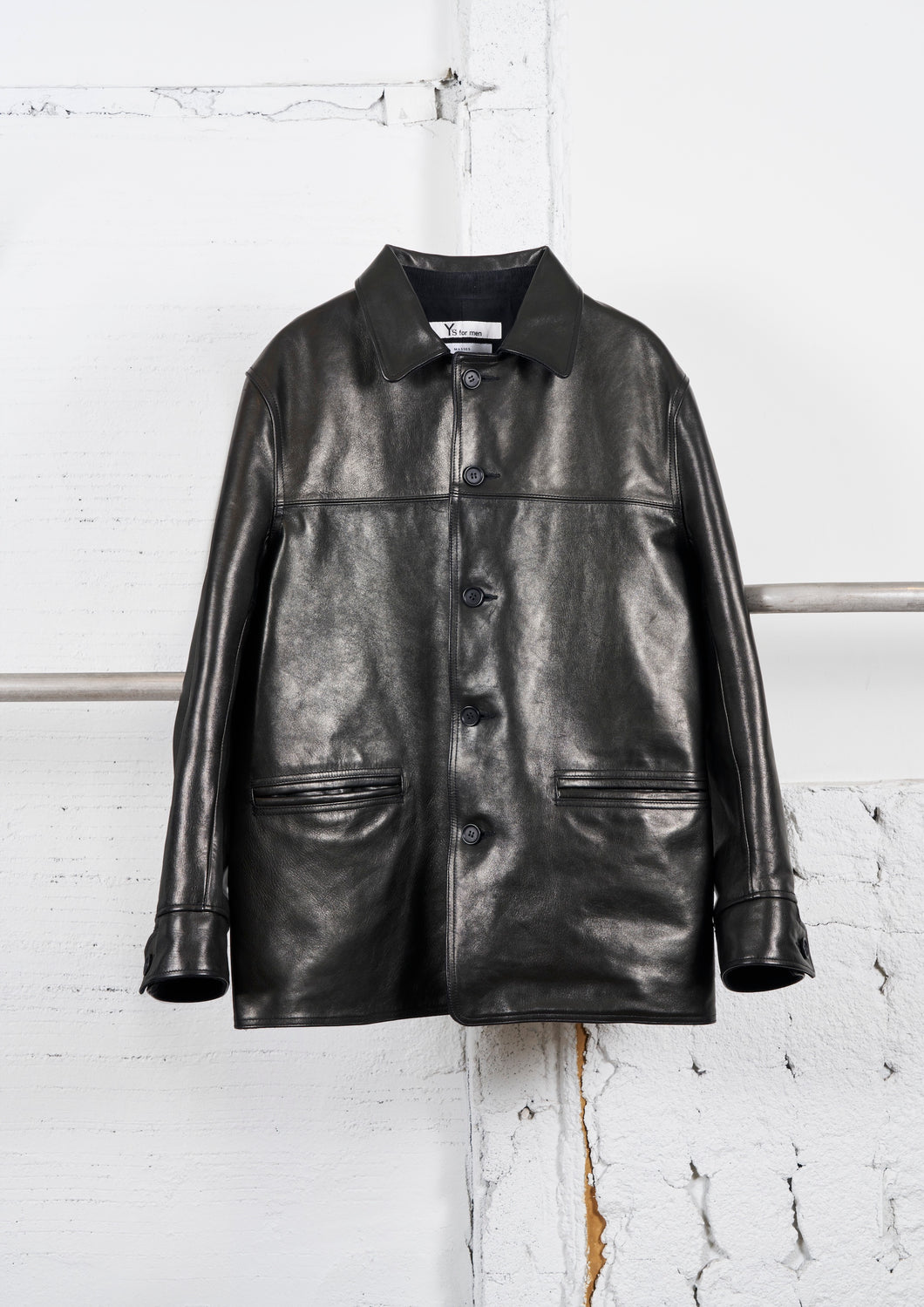LEATHER CAR COAT Y'S