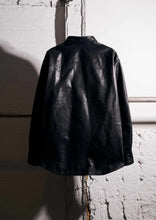 画像をギャラリービューアに読み込む, HORSE LEATHER SHIRT VINTAGE W

