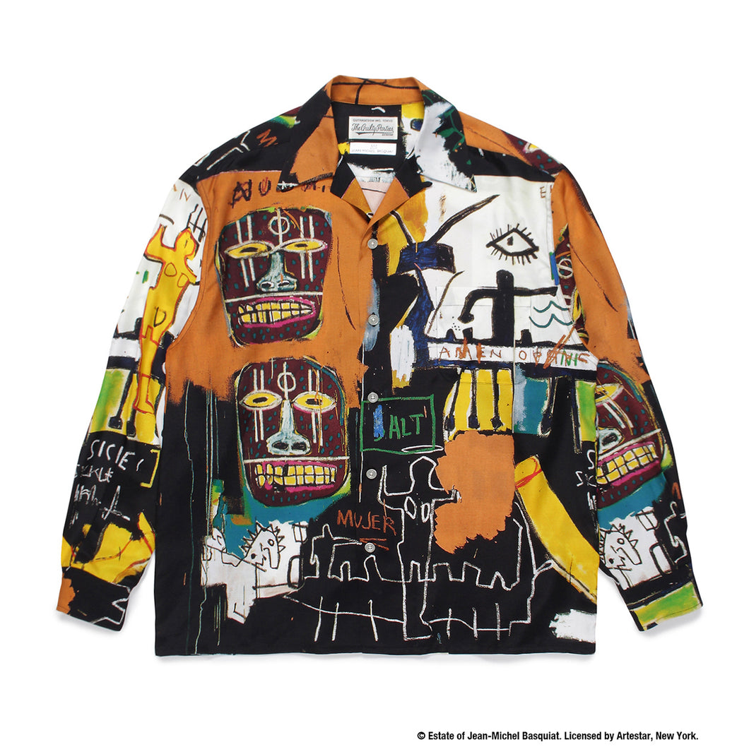 JEAN-MICHEL BASQUIAT / HAWAIIAN SHIRT L/S (TYPE-2)