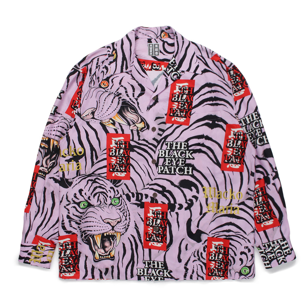 Black Eye Patch / HAWAIIAN SHIRT L/S