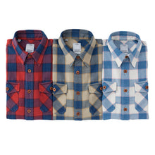 画像をギャラリービューアに読み込む, BLACK ELK FLANNEL (INDIGO BUFFALO CHECK)
