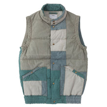 画像をギャラリービューアに読み込む, INSULATOR DOWN VEST(FLUX PATCHWORK)
