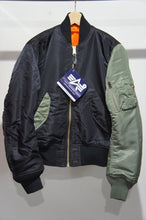 画像をギャラリービューアに読み込む, suspension&quot;MA-1 custom 90&#39;s DEAD STOCK ver&quot;BLKxOLV
