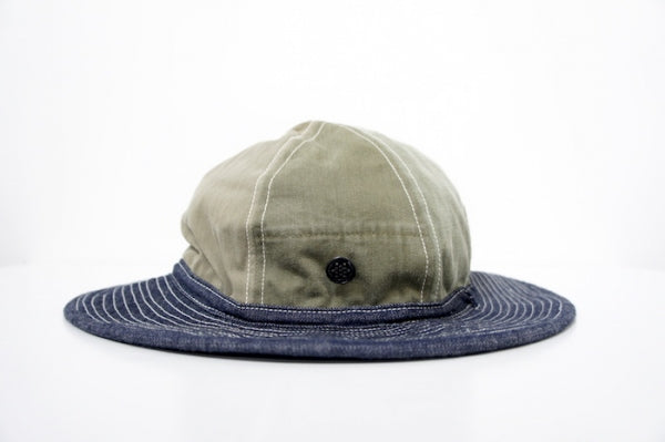 ARMY HAT-VINTAGExCSF DENIM-
