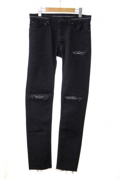 デニム/ジーンズ MINEDENIM DMG&MSG S.Slim STR 5Pocket OWS DMG & MSG S.Slim STR 5pocket OWS - 「Roots Bonds ONLINE STORE」