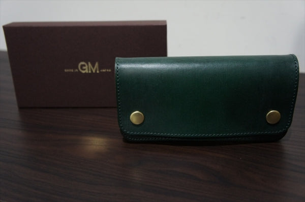 MADE IN GM JAPAN LONG WALLET ''GREEN'' 