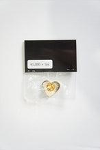 画像をギャラリービューアに読み込む, PIN BADGE(HEART)-YEL/RED-
