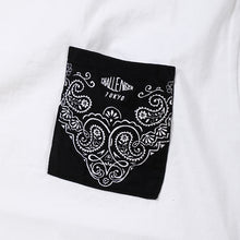 画像をギャラリービューアに読み込む, BANDANA POCKET TEE
