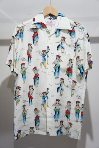 HULA GIRL ALOHA SHIRT 
