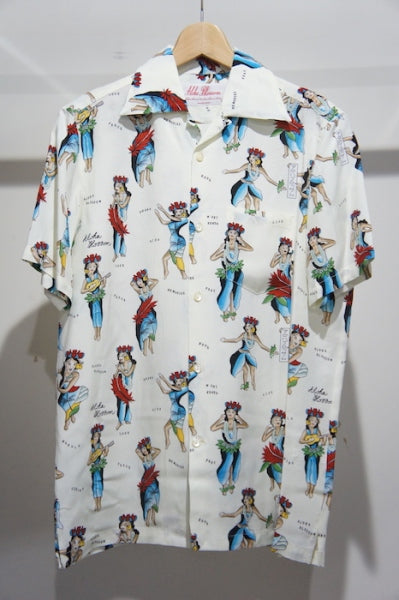 HULA GIRL ALOHA SHIRT 