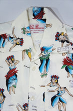 画像をギャラリービューアに読み込む, HULA GIRL ALOHA SHIRT 
