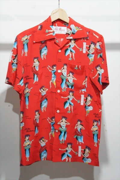 HULA GIRL ALOHA SHIRT 