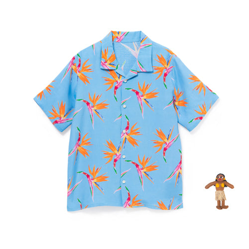 BIRDS OF PARADICE ALOHA KIDS SHIRT