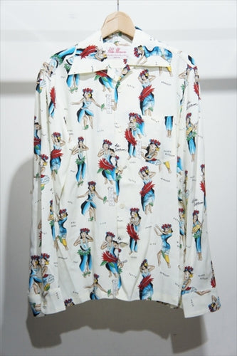 HULA GIRL / LONG SLEEVE SHIRT