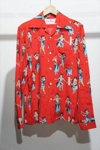 HULA GIRL / LONG SLEEVE SHIRT