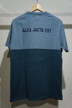 画像をギャラリービューアに読み込む, 2 TONE Pocket tee(print)  -BLU x NAVY-
