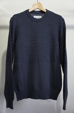 画像をギャラリービューアに読み込む, CREW NECK KNIT-ANTHRACITE-
