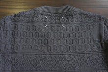 画像をギャラリービューアに読み込む, CREW NECK KNIT-ANTHRACITE-
