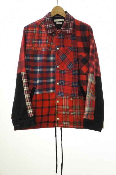 Flannel Denim Coach JKT