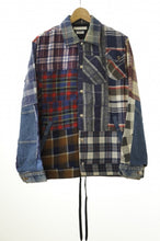 画像をギャラリービューアに読み込む, Flannel Denim Coach JKT
