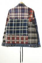 画像をギャラリービューアに読み込む, Flannel Denim Coach JKT
