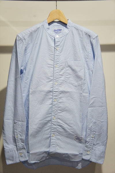 OX L/S collarband shirt