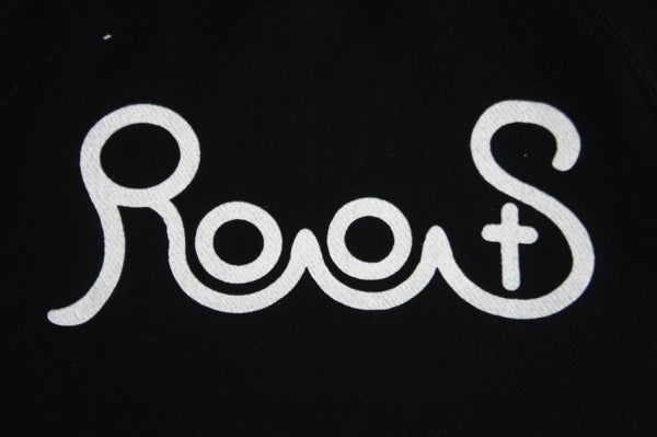 tr.4 suspension ”RootS” CREW NECK SWEAT BLK