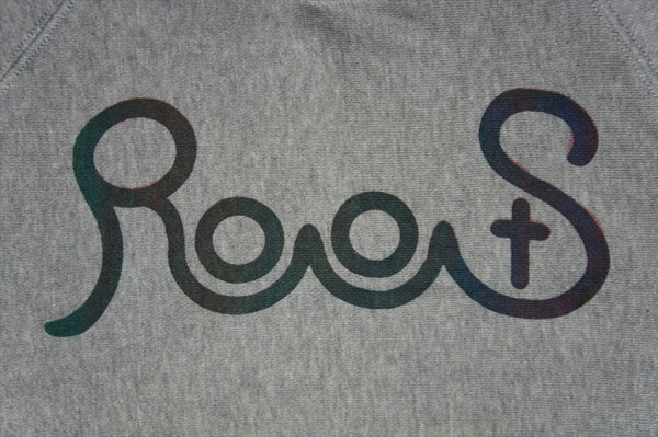 tr.4 suspension ”RootS” CREW NECK SWEAT GRY 10/14