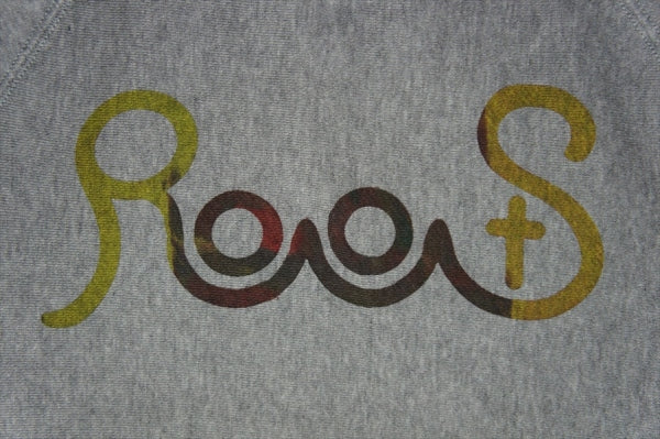 tr.4 suspension ”RootS” CREW NECK SWEAT GRY 7/14